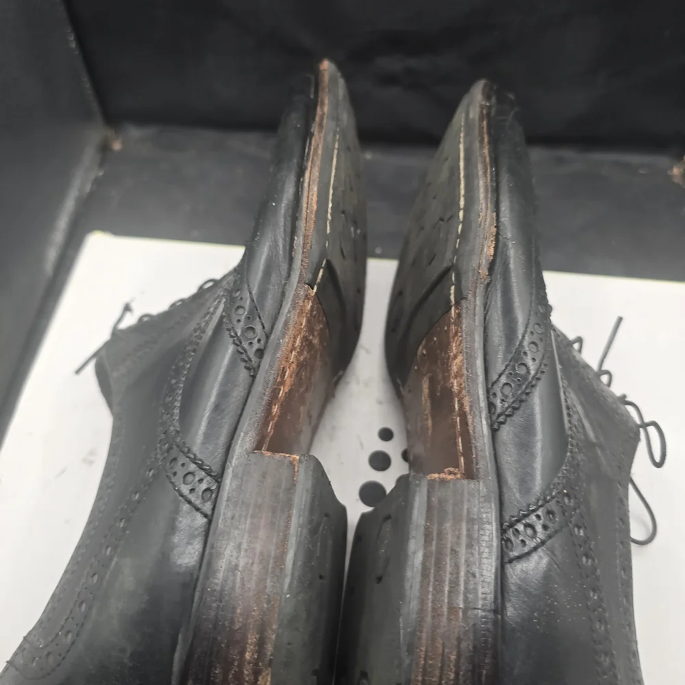 Cole Haan Black‎ Leather Men's Oxfords